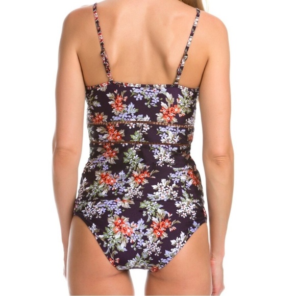 NWT BECCA Floral Cottage Tankini Swim Set Top & Bottom - Picture 3 of 8